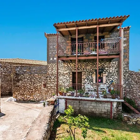 Charming Stone Getaway In Mani's Countryside