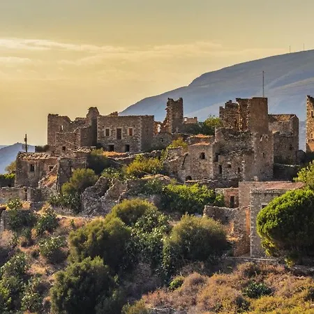 Charming Stone Getaway In Mani's Countryside * Pyrgos